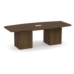8' Boat-Shaped Conference Table